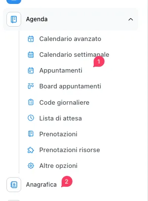Apri appuntamento
