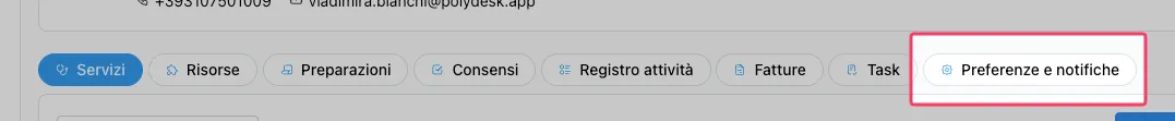 Dettaglio eliminazione