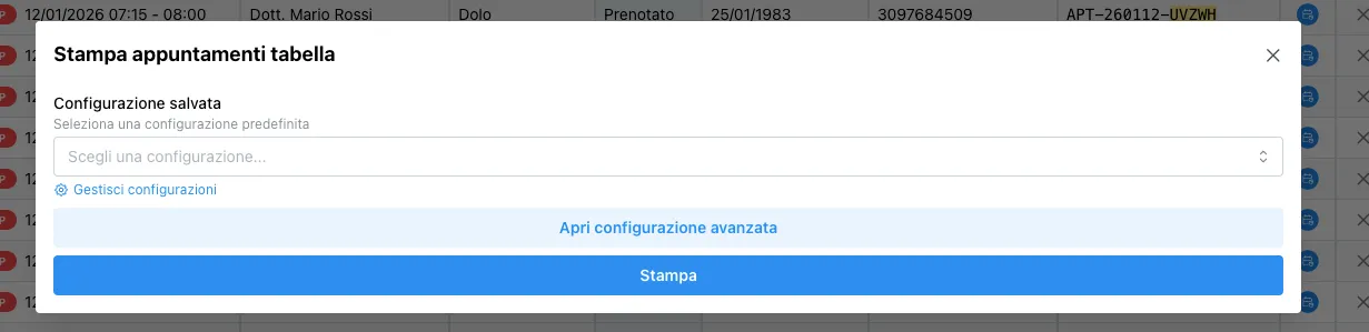 Dialogo di stampa
