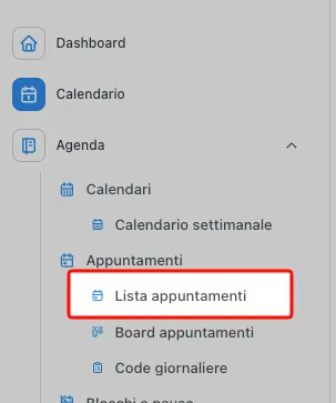 Stampa lista